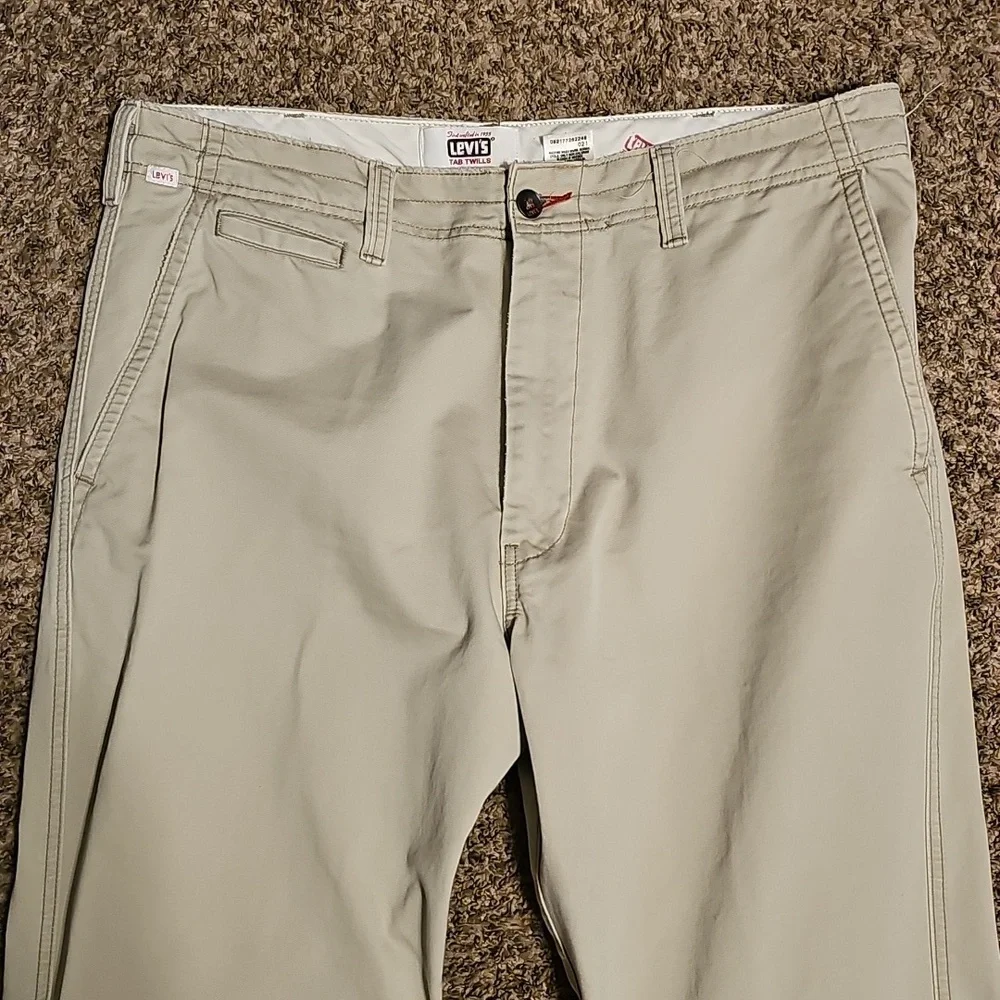 Mens LEVIS TAB TWILLS, Low Boot Out! 38x34